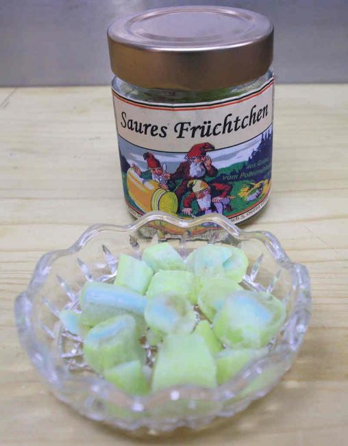 Saure Früchtchen Honig Bonbon kaufen, Grüna, Am Poltermühlenteich